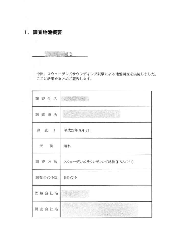 地盤調査の概要｜スウェーデン式サウンディング試験