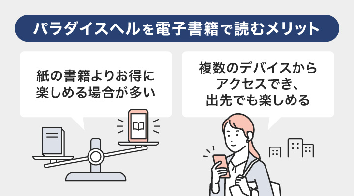 パラダイスヘルを電子書籍で読むメリット