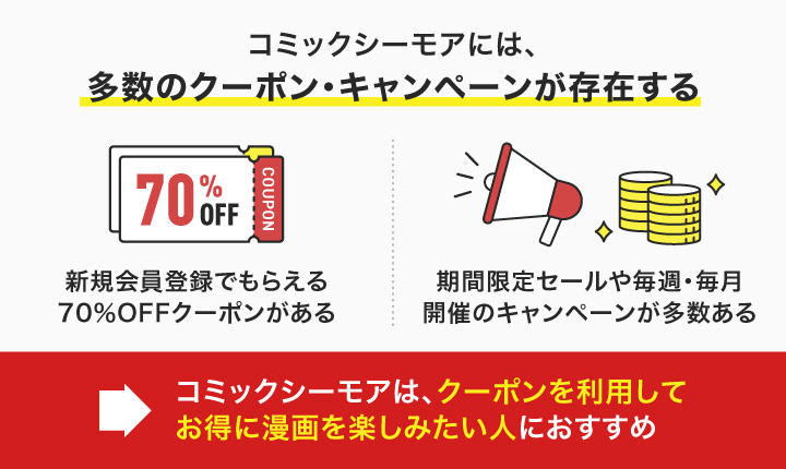コミックシーモアの特徴とおすすめの人
